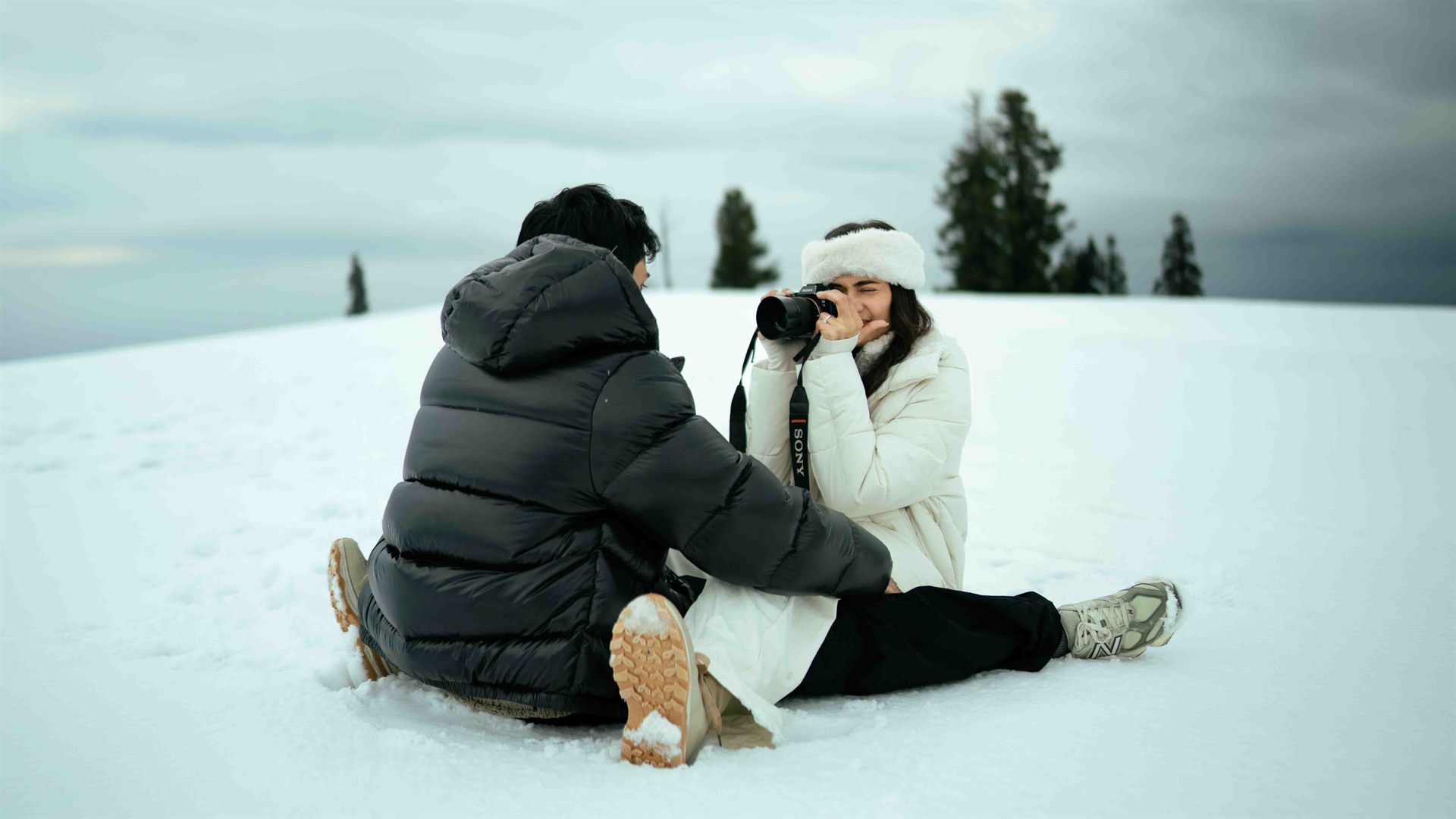 Pre-wedding photography in Kashmir