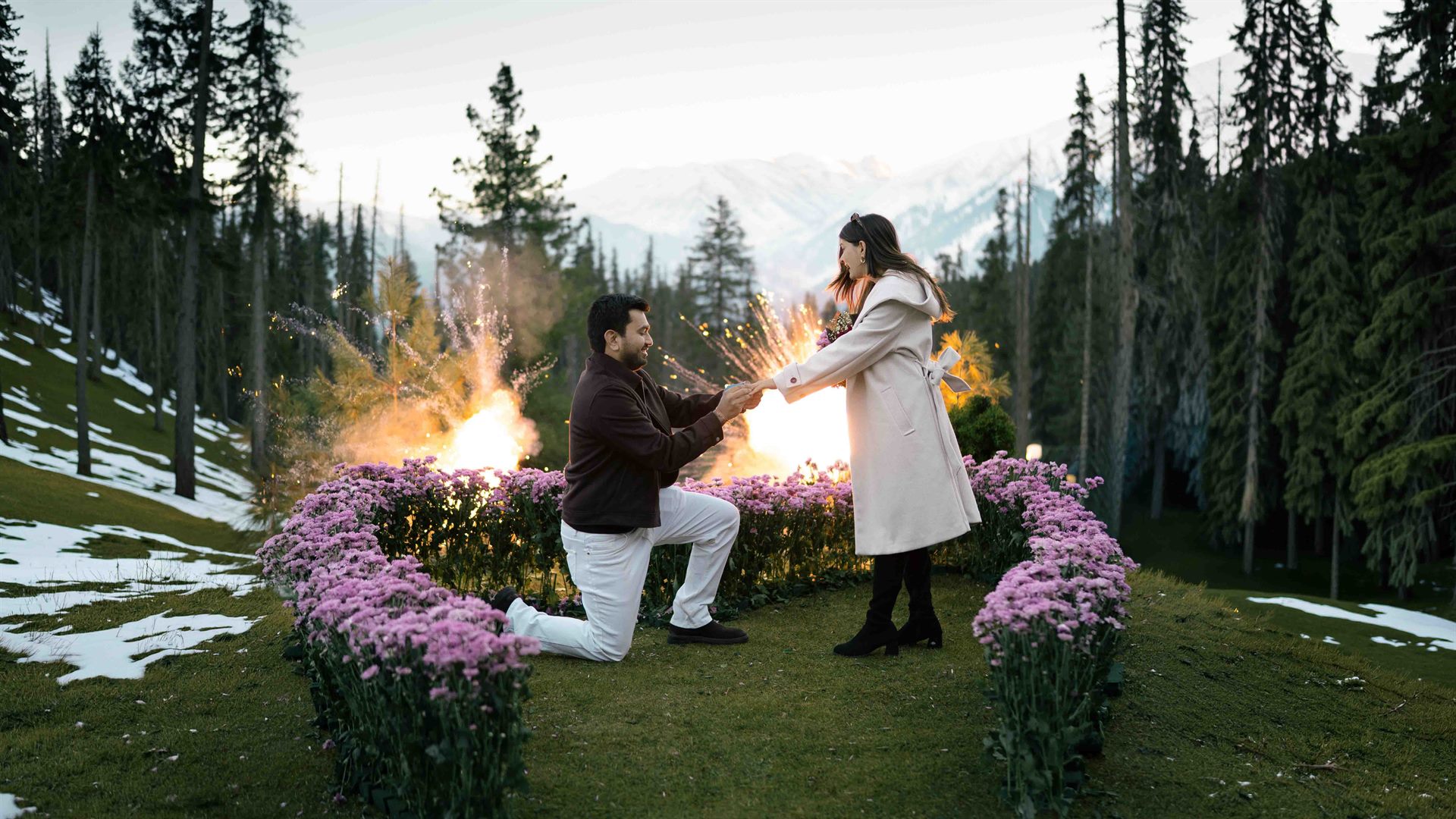 Pre-wedding photography in Kashmir
